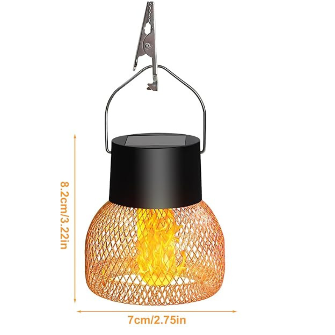 Homero Intelligent Light Control Solar Hanging Lantern Light – IP67 Waterproof