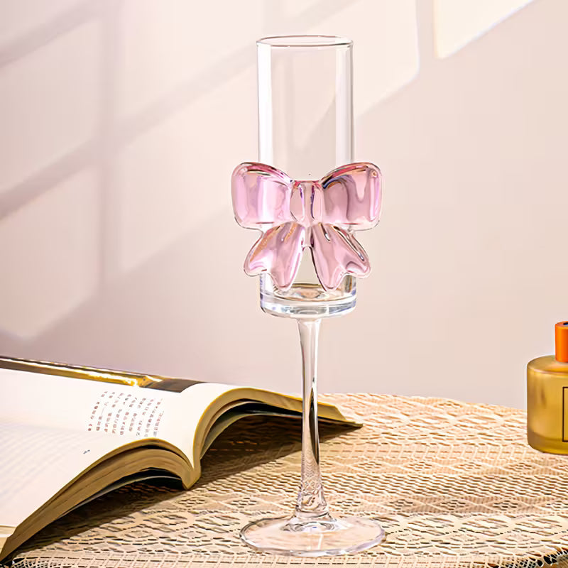 HOMERO Elegant Glass Wine Set Classic Design - 160ml Capacity