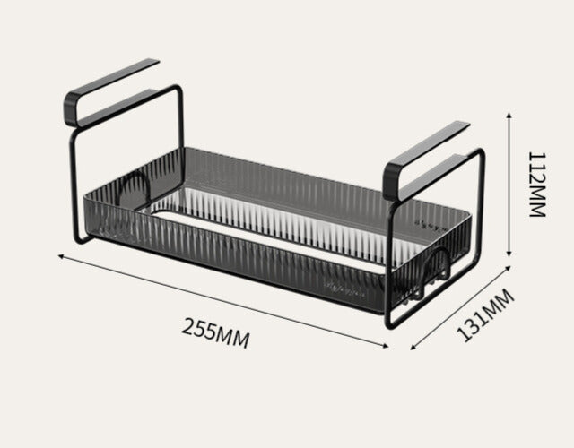 Punch-Free Cabinet Mounted Tissue Box for Kitchen & Bathroom