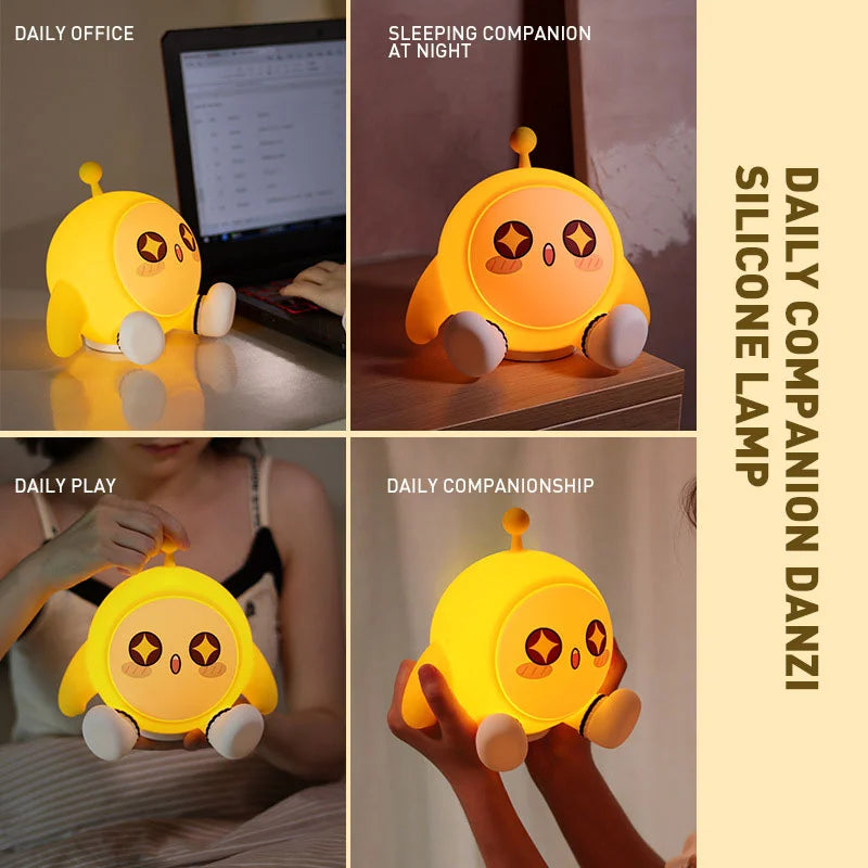 Cute Party Silicone 3 Stage Adjustable Night Light