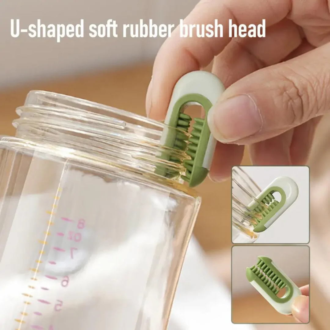 3 in 1 Telescopic Cup Cleaning Brush Set with Storage Case