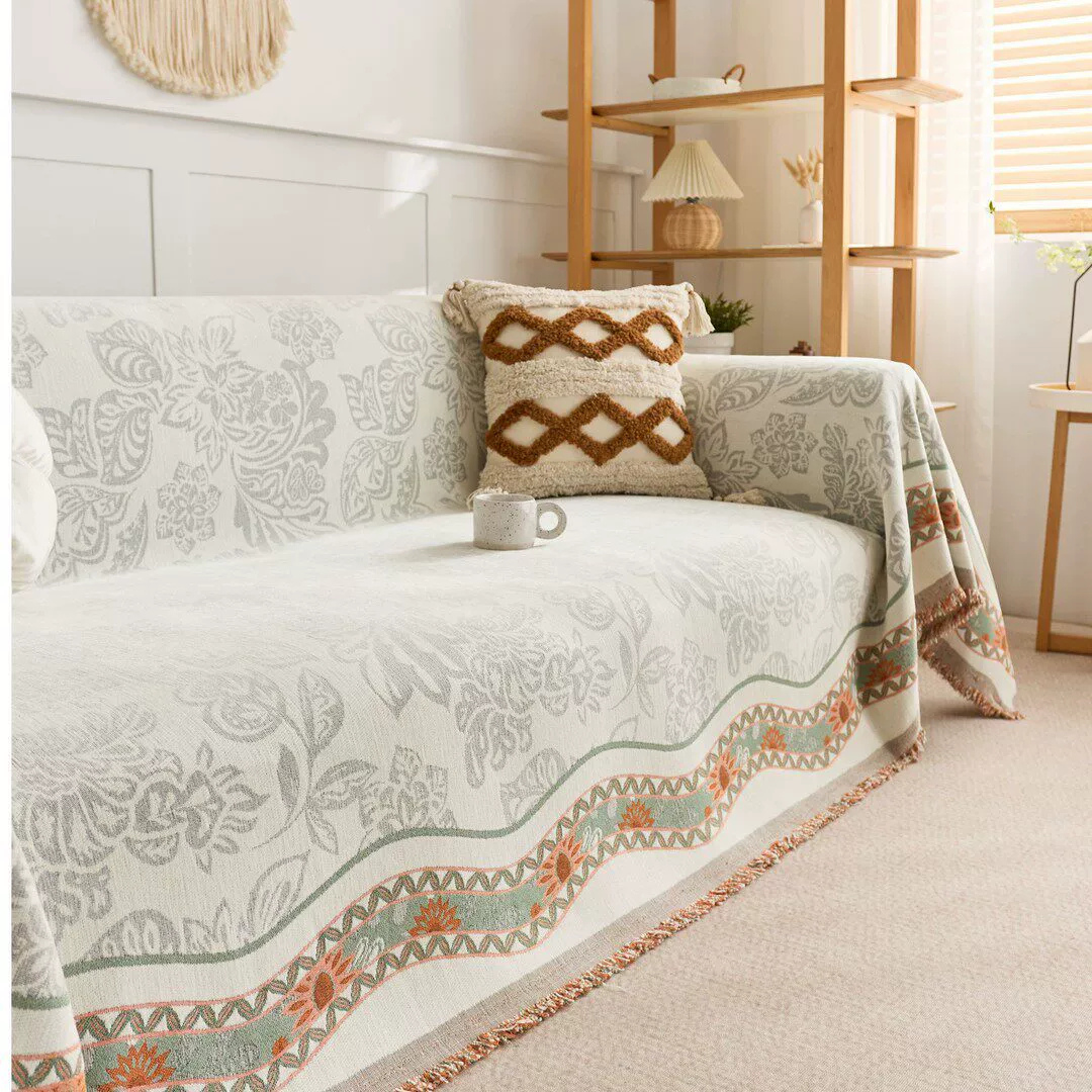 Luxury Chenille Fabric Multi-Purpose Throw Sofa Cover