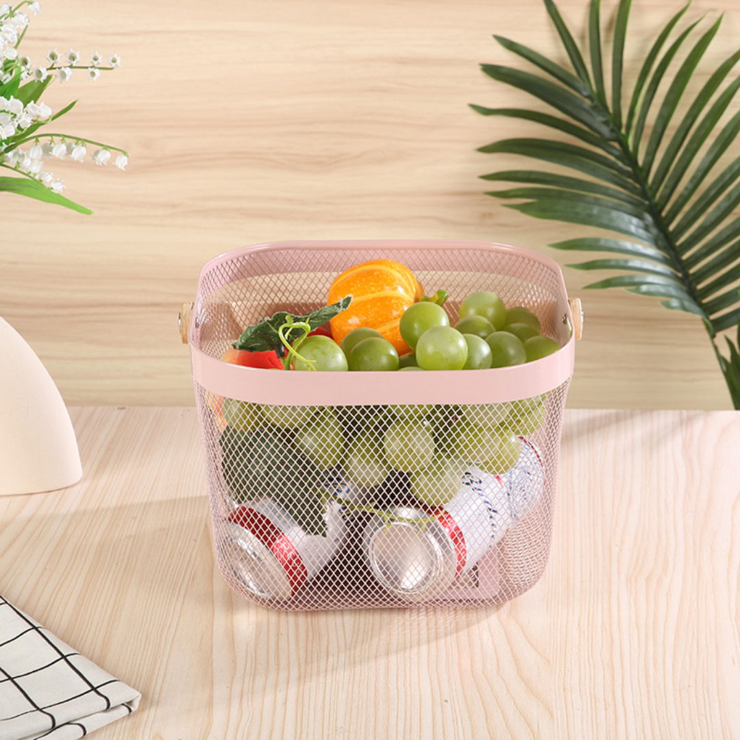 Elegance Hollow Design Storage Basket