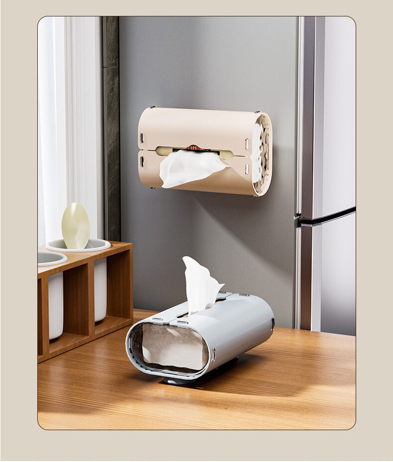 Multipurpose Suction Cup Tissue Holder for House & Car