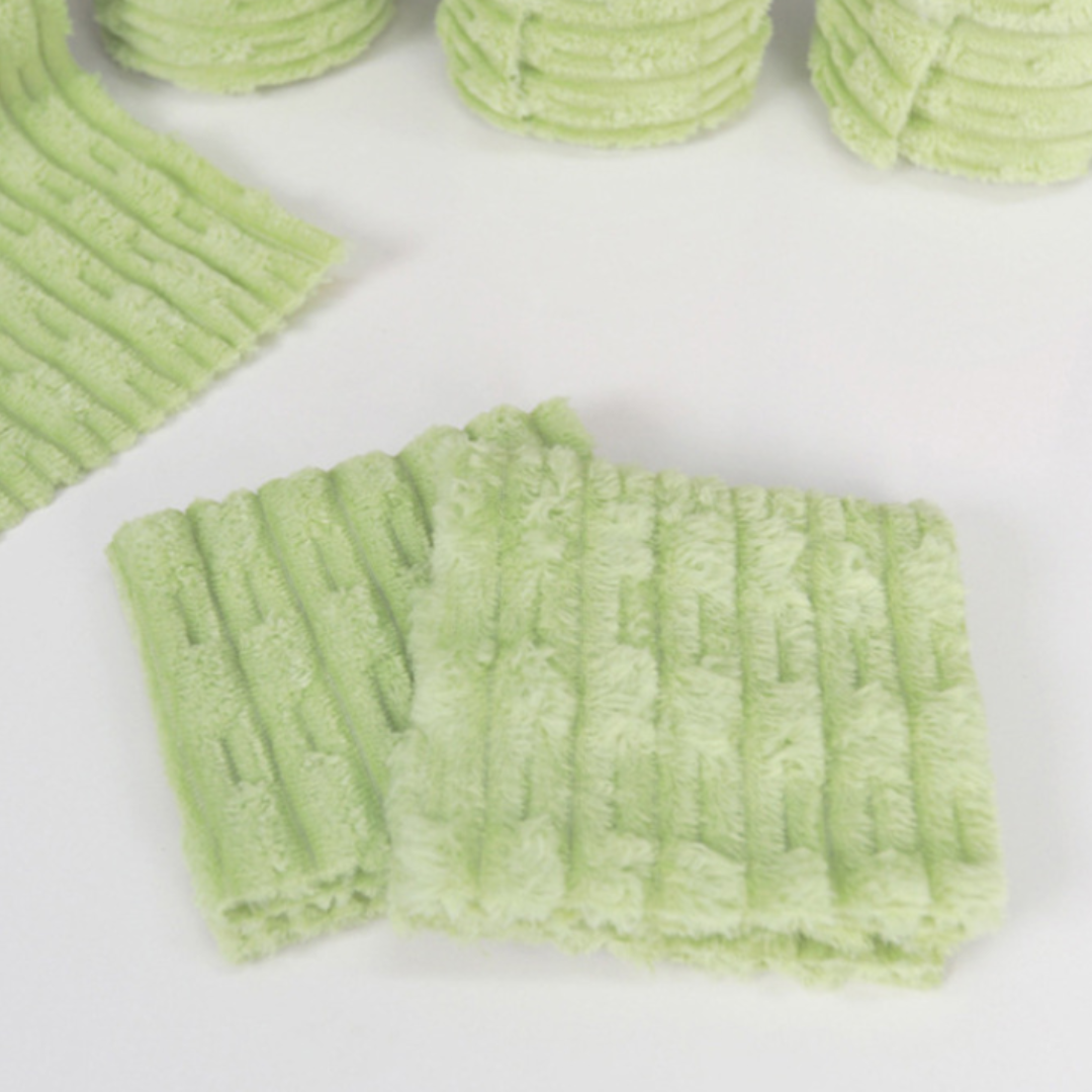 Multipurpose Reusable Coral Fleece Kitchen Cleaning Cloth