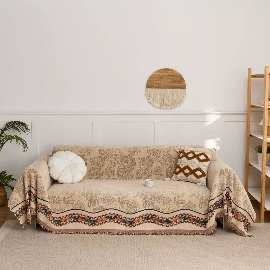 Luxury Chenille Fabric Multi-Purpose Throw Sofa Cover