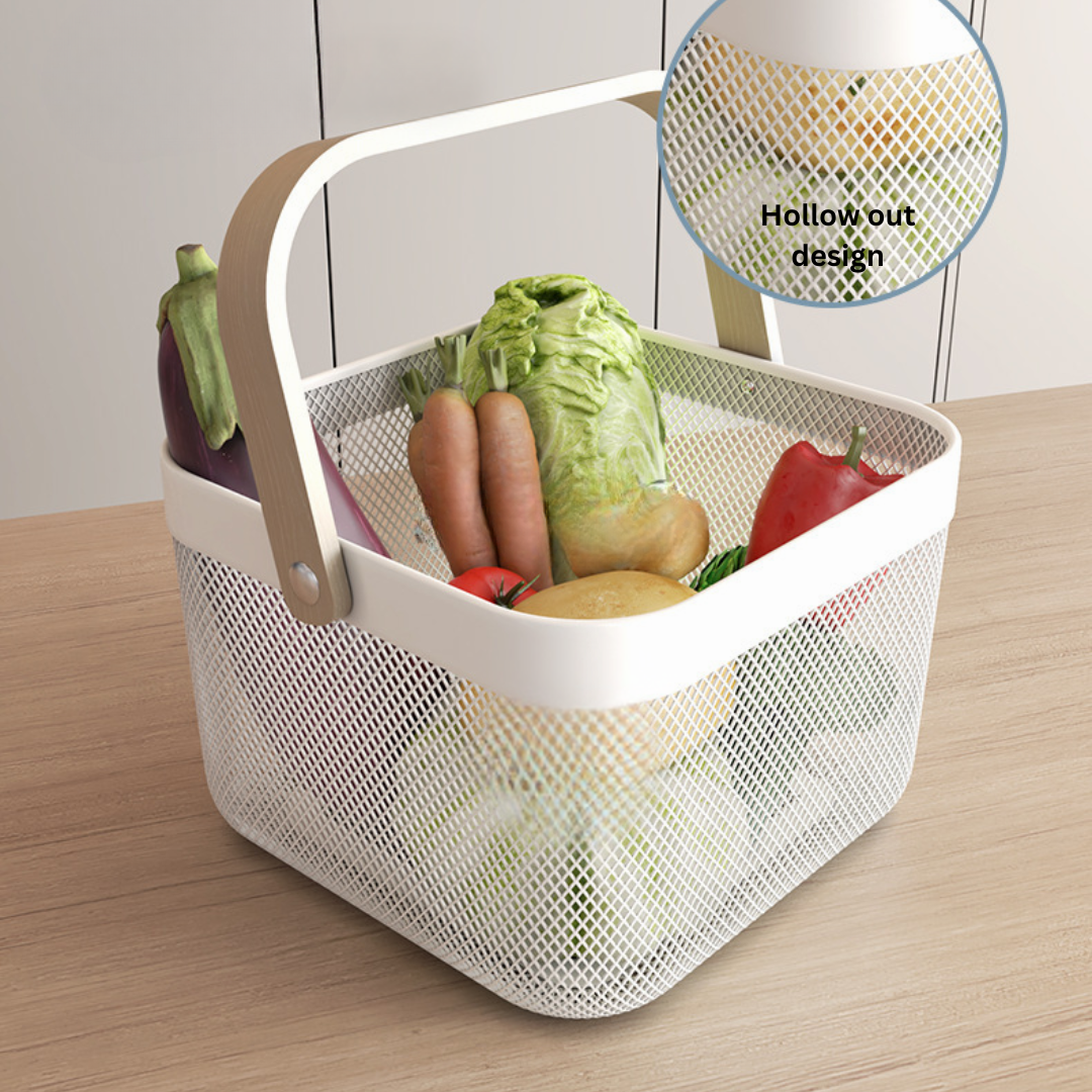 Elegance Hollow Design Storage Basket