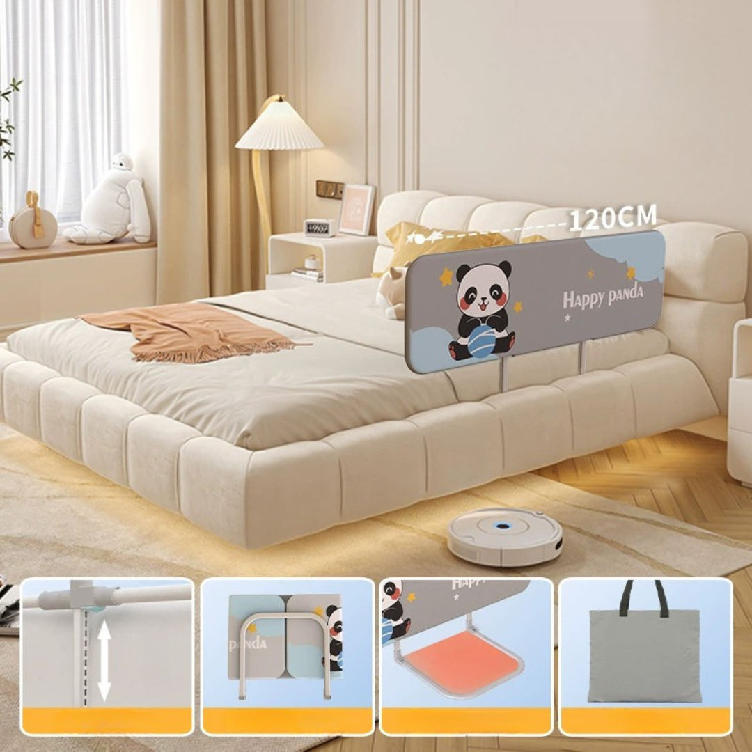 HOMERO Portable Bed Guardrail Safe Foldable Sleep Protection