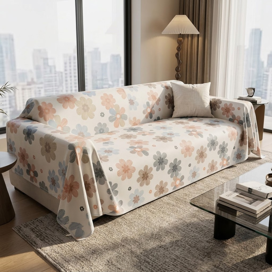 Elegant Design Anti Slip Breathable Throw Sofa Cover