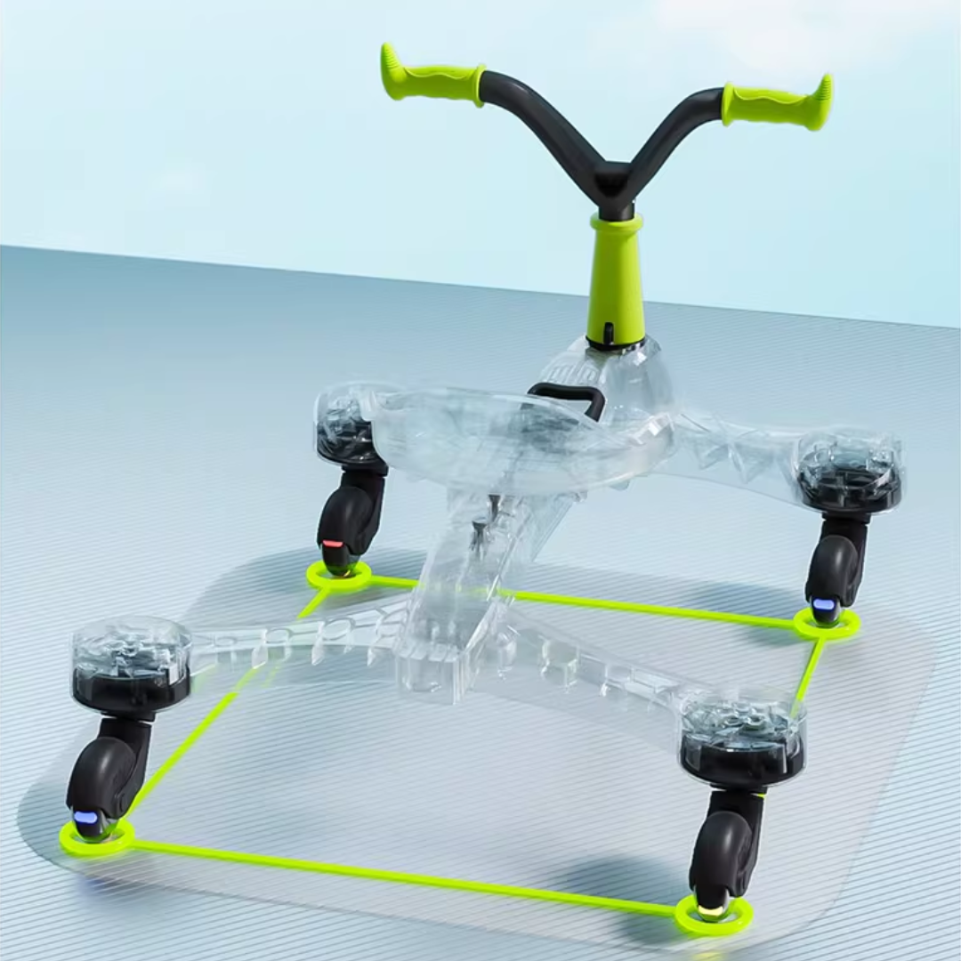 Homero 360 Degree Spin Drift Foldable Car with Ergonomic Seat