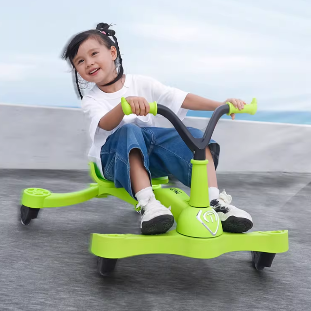 Homero 360 Degree Spin Drift Foldable Car with Ergonomic Seat