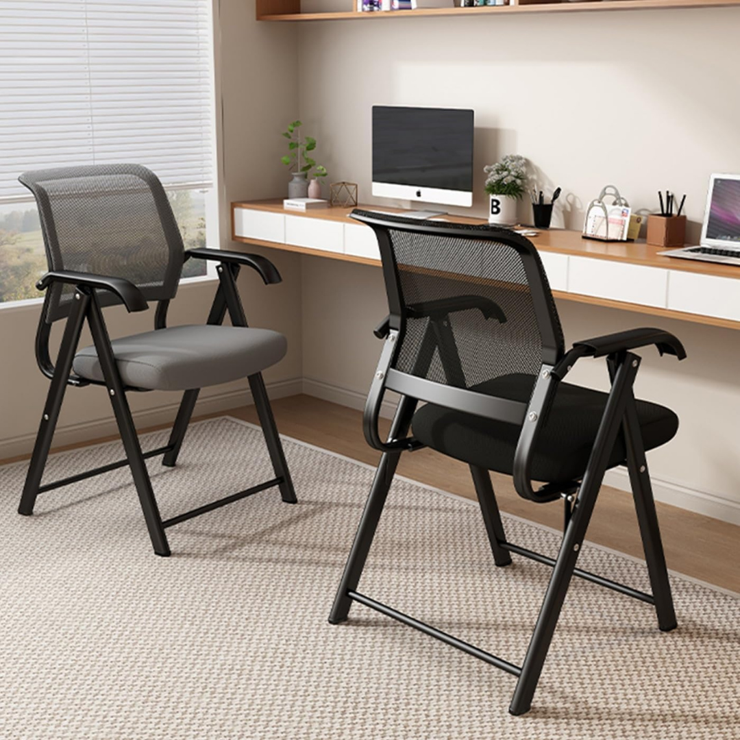 HOMERO Premium Ergonomic Folding Comfortable Metal Frame Design Mesh Chair