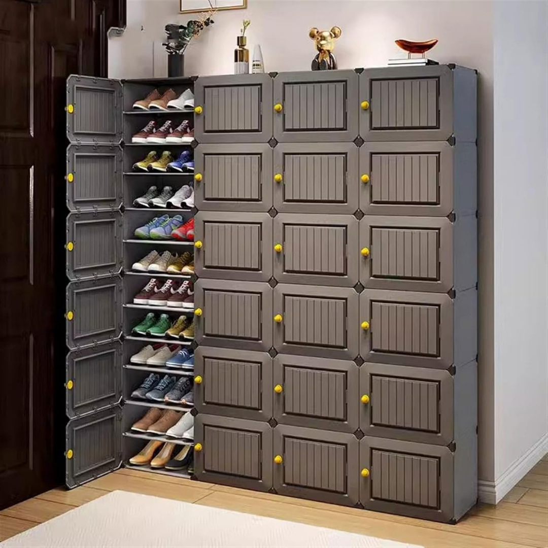 HOMERO Multi-Layer Large Capacity Freestanding Shoe Cabinet Organizer