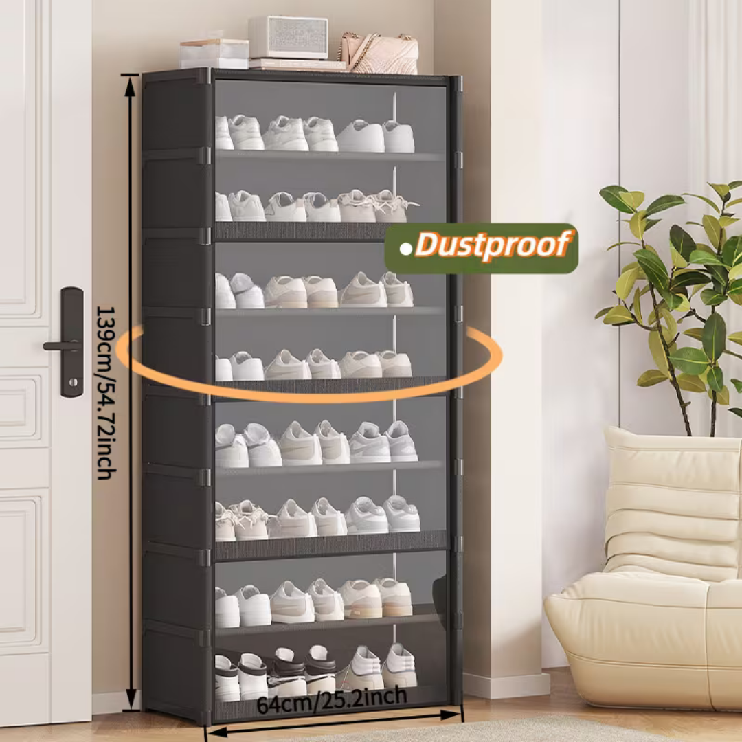 Multipurpose Dustproof Transparent Shoe Cabinet Organizer