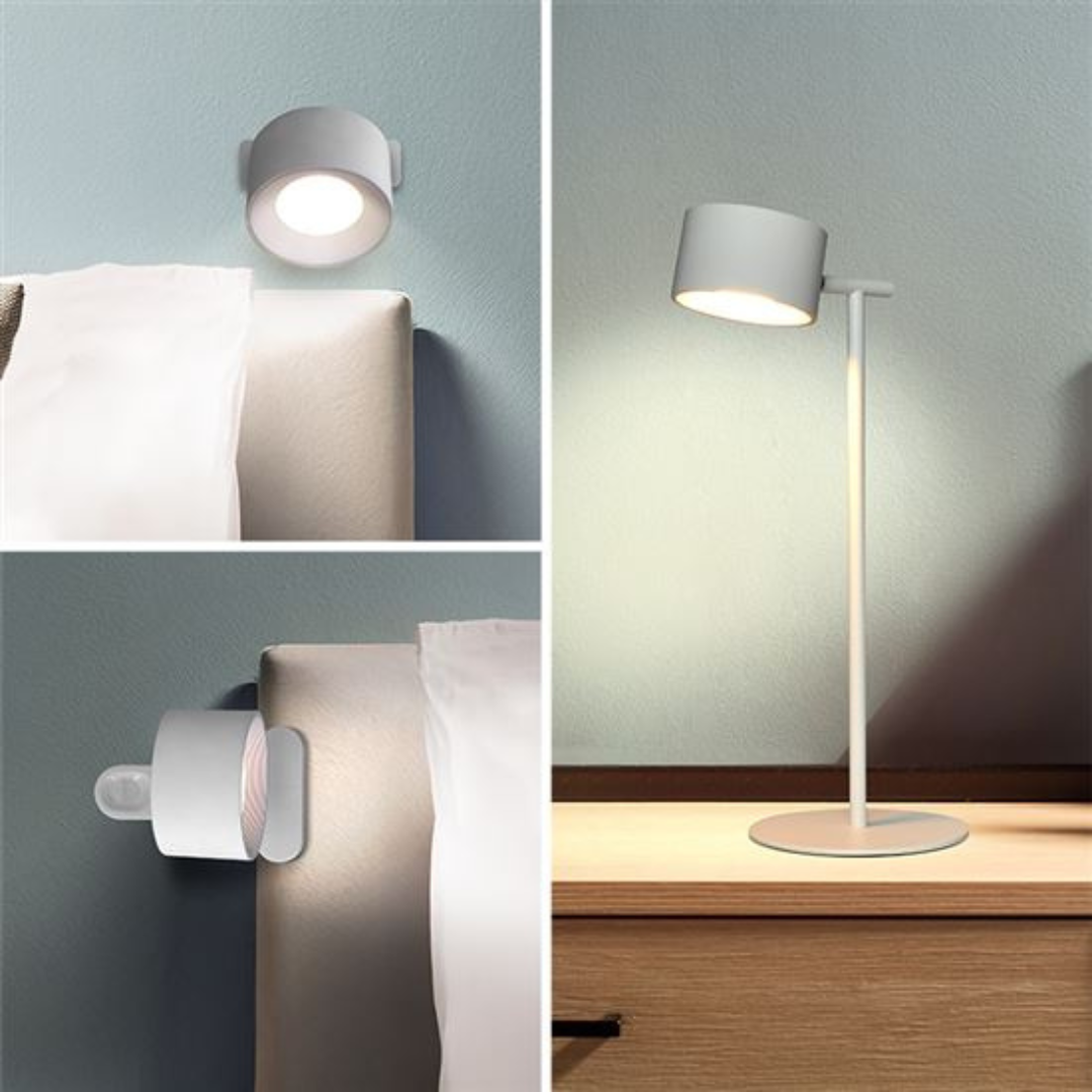 Homero 3-in-1 Flexible Placement System Touch Control Portable LED Lamp