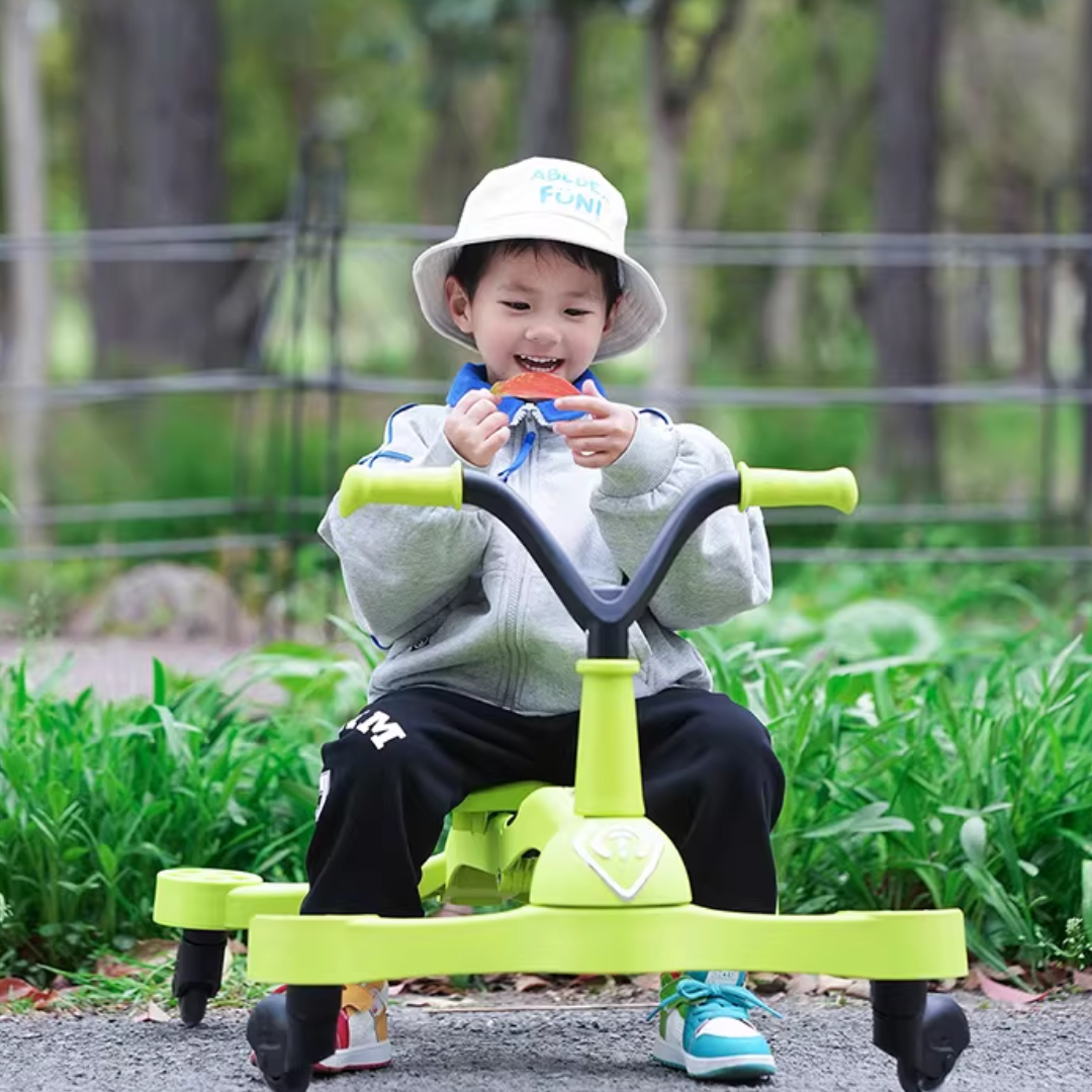 Homero 360 Degree Spin Drift Kid's Car with Ergonomic Seat
