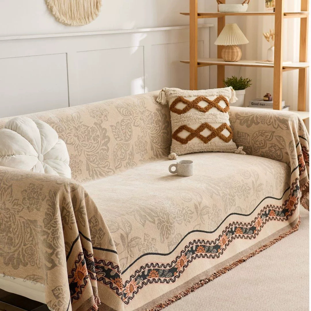 Luxury Chenille Fabric Multi-Purpose Throw Sofa Cover