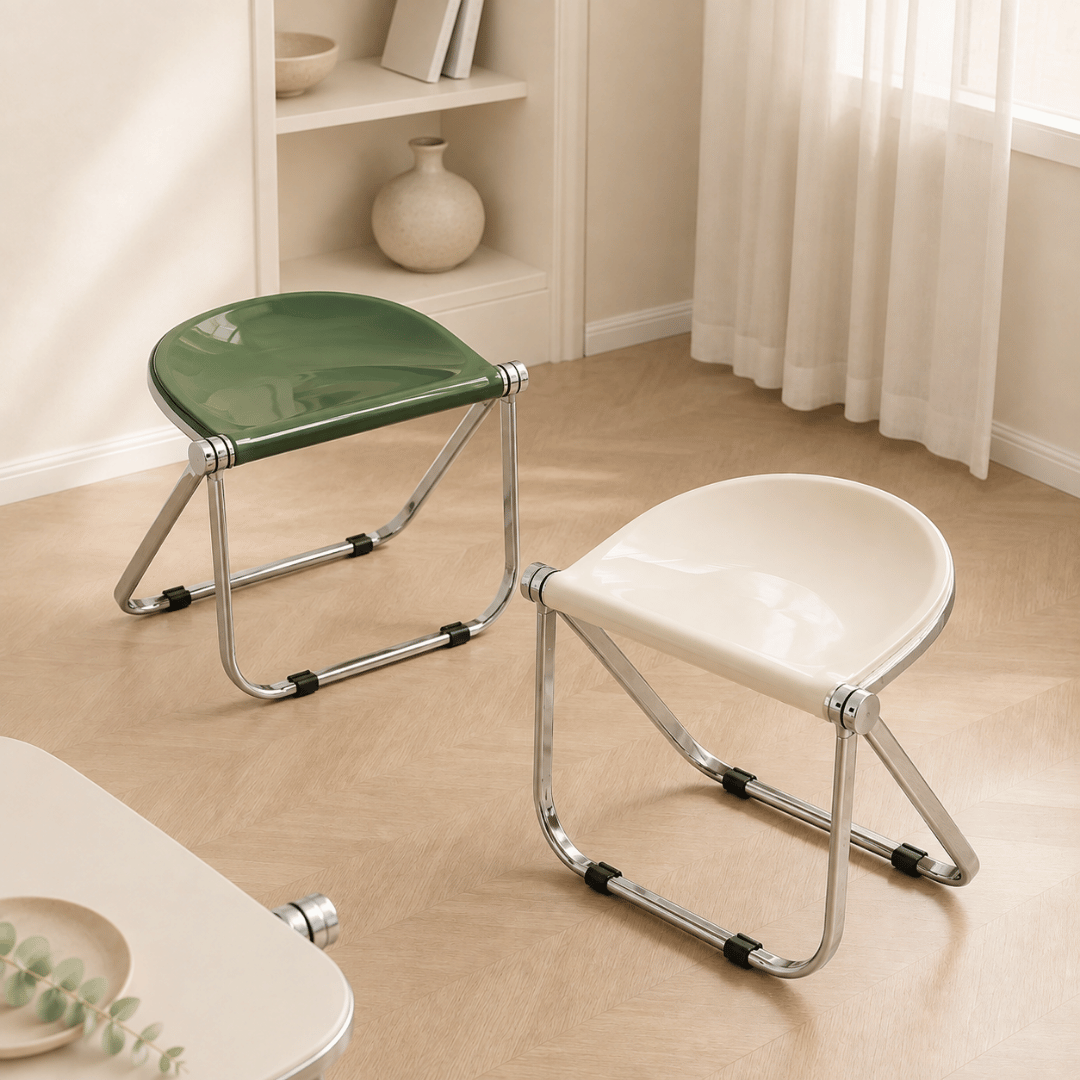 Homero Modern Design Strong Metal Frame Folding Chair