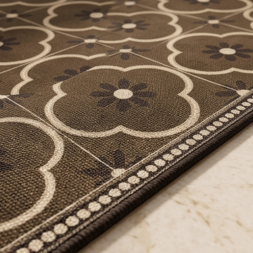 Premium Geometric Quick Dry Kitchen Floor Mat