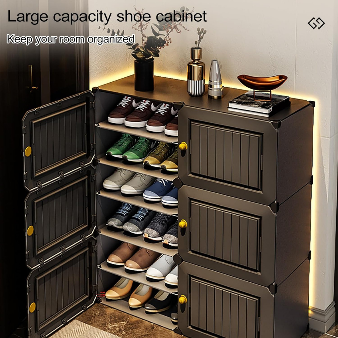 HOMERO Multi-Layer Large Capacity Freestanding Shoe Cabinet Organizer