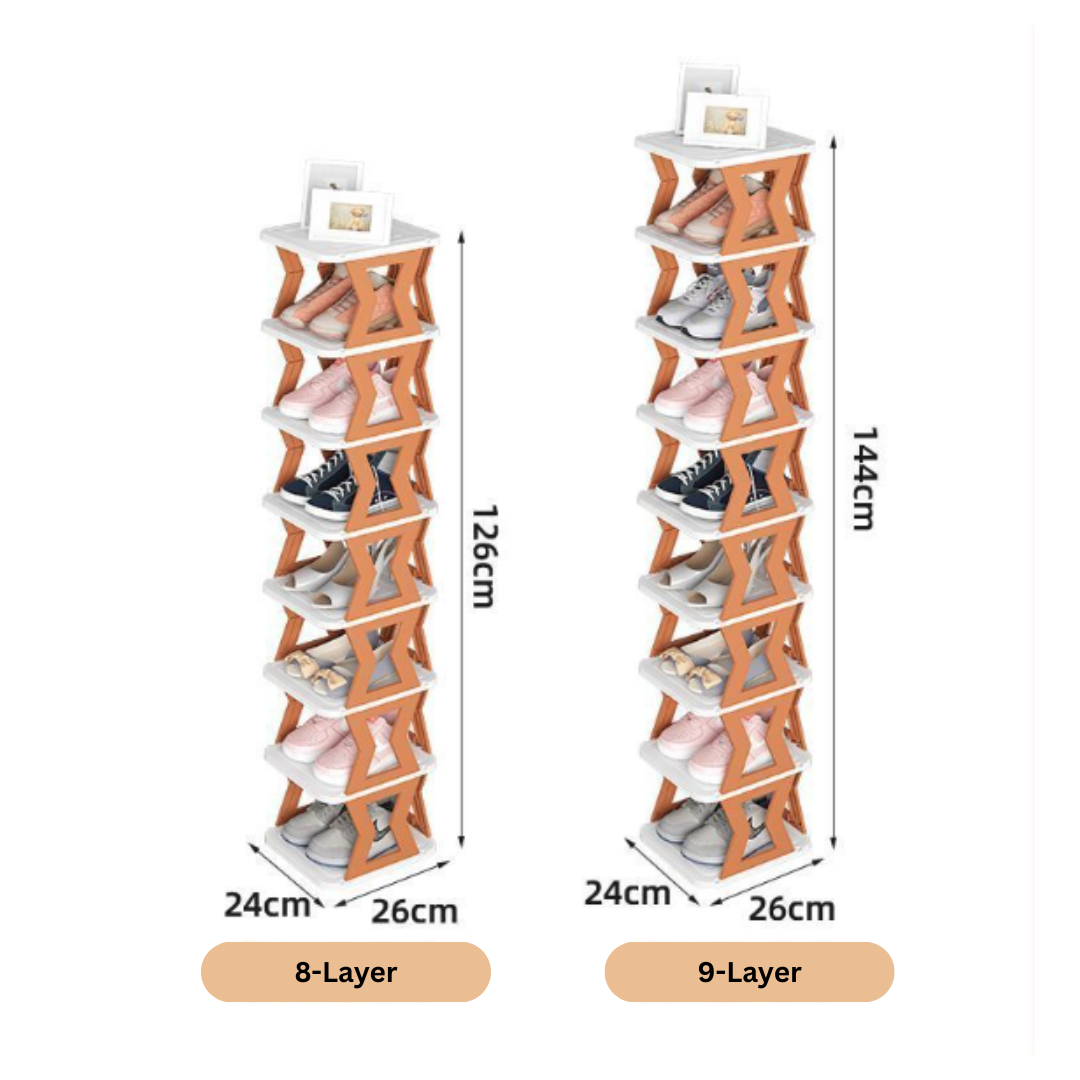 Flex Fit DIY Multi-Layer Shoe Rack