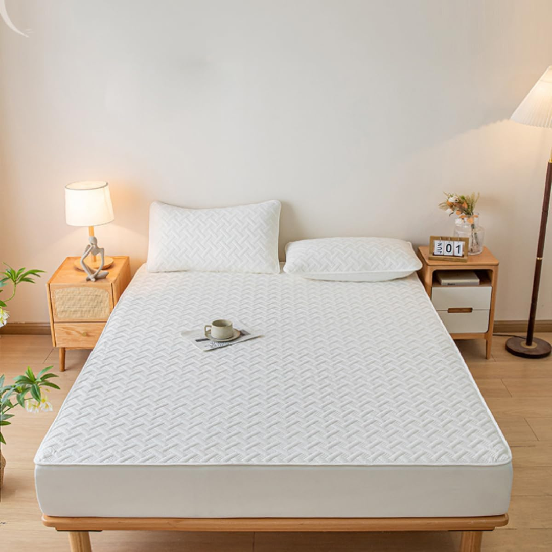 Cozy Plush Fleece Ultra-Soft Fitted Bedsheet with Pillow Cover