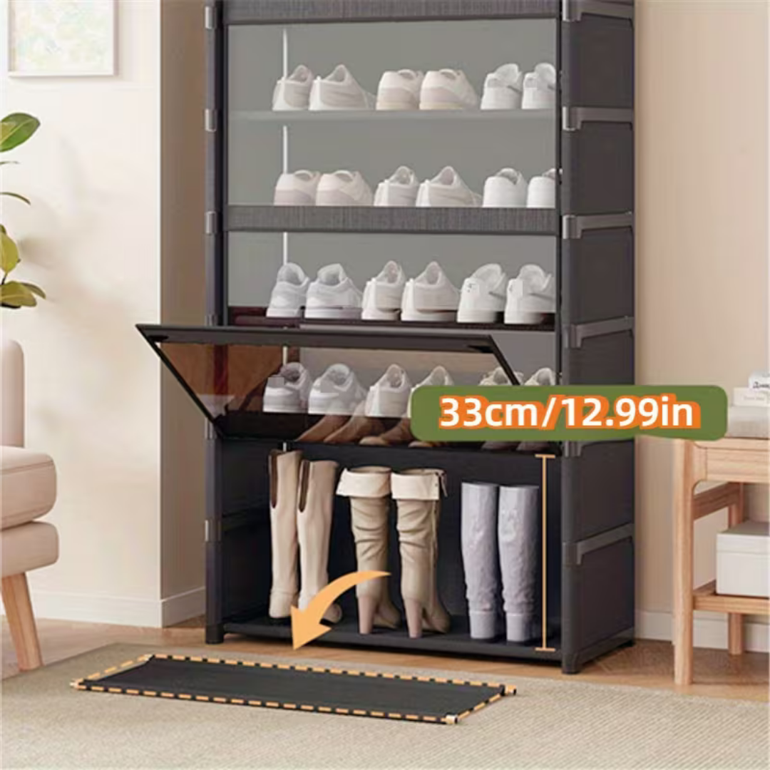 Multipurpose Dustproof Transparent Shoe Cabinet Organizer