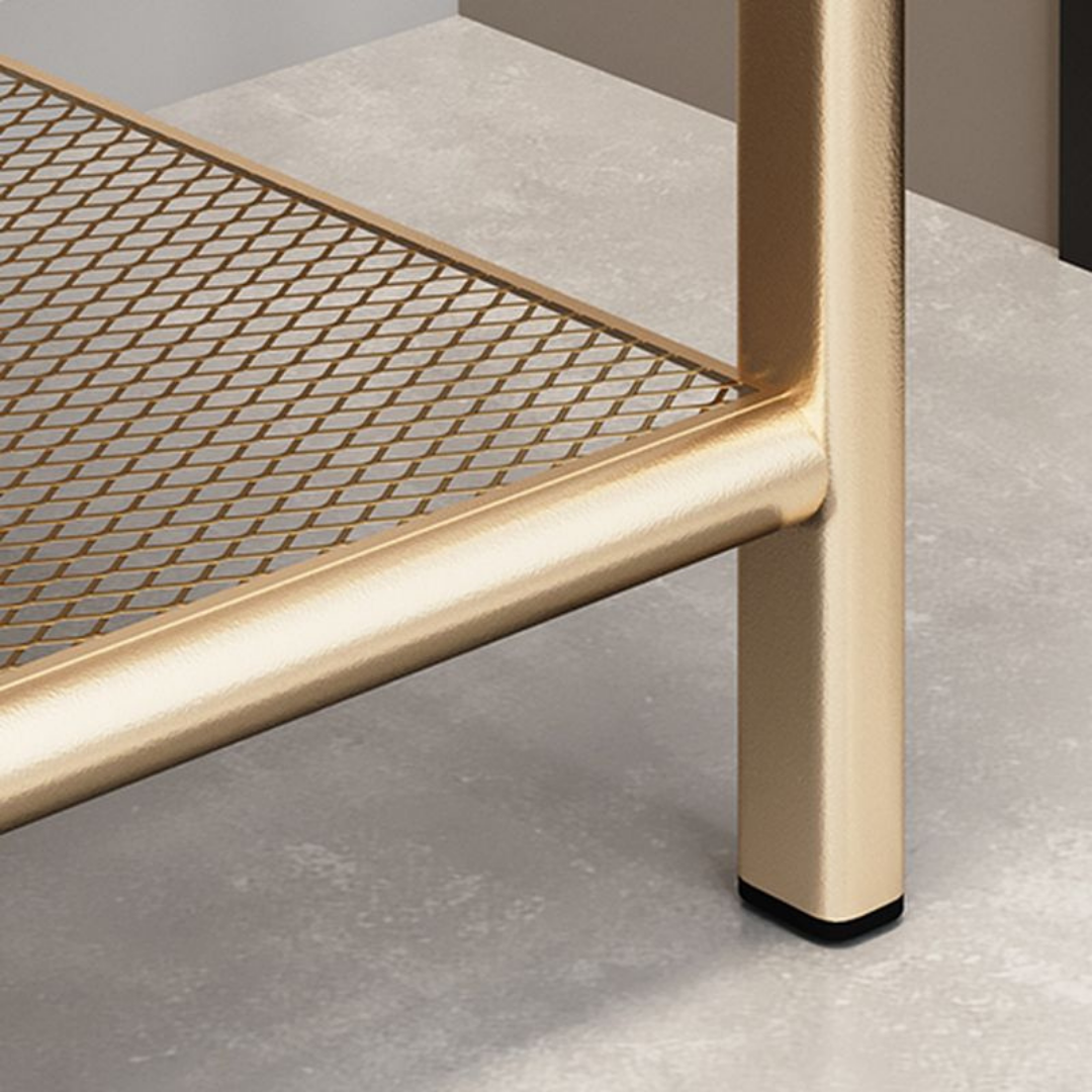 HOMERO Multi-Purpose Foldable Spacious & Practical Storage Organizer Metal Shoe Rack