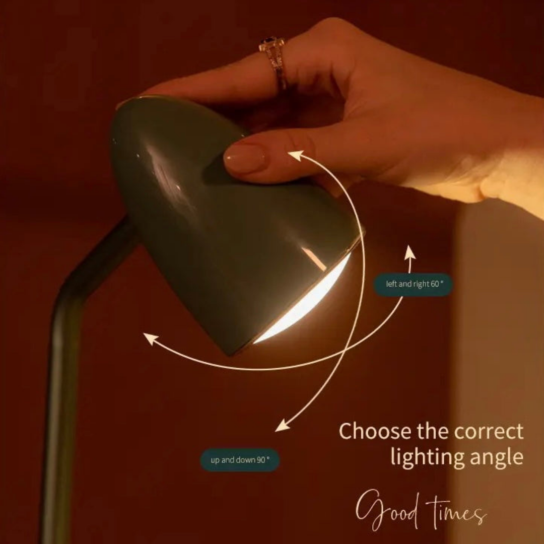 HOMERO 3 in 1 Eye-Caring Desk Lamp with Bluetooth Speaker Wireless Charger