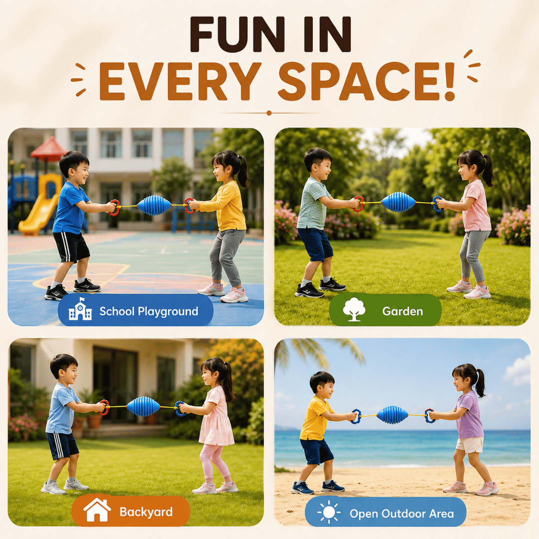 Colorful Children Training Pull Up Shuttle Ball Toy