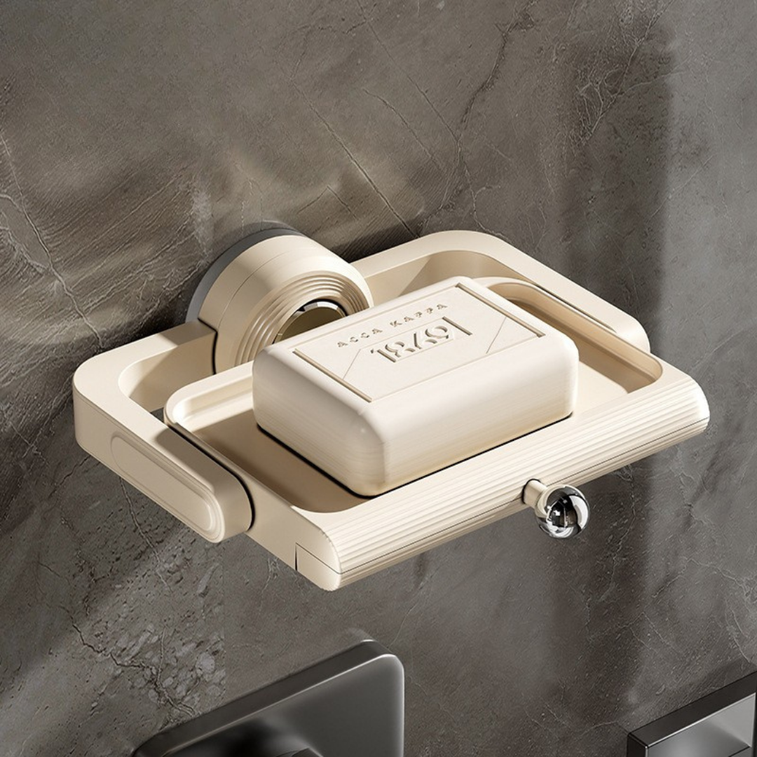 HOMERO Wall Mounted Rotating Suction Soap Holder