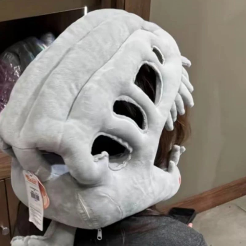 HOMERO Realistic Dinosaur Skeleton Costume with Skull Headpiece