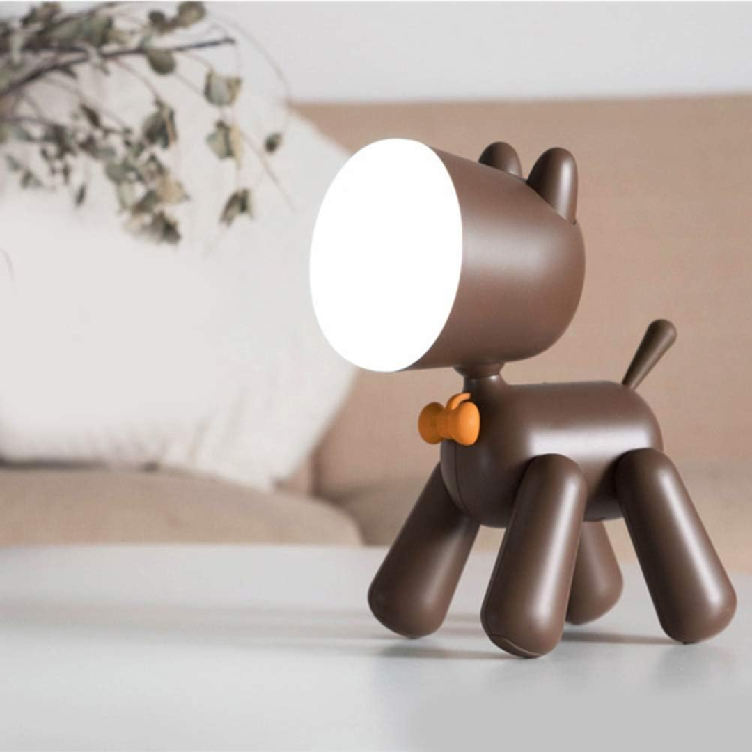 Cute Puppy LED Desk Rechargeable Night Light