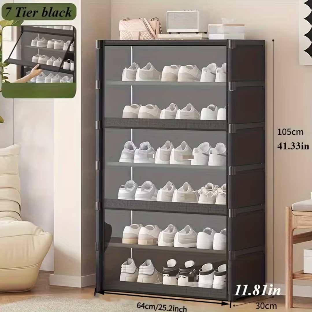 Multipurpose Dustproof Transparent Shoe Cabinet Organizer