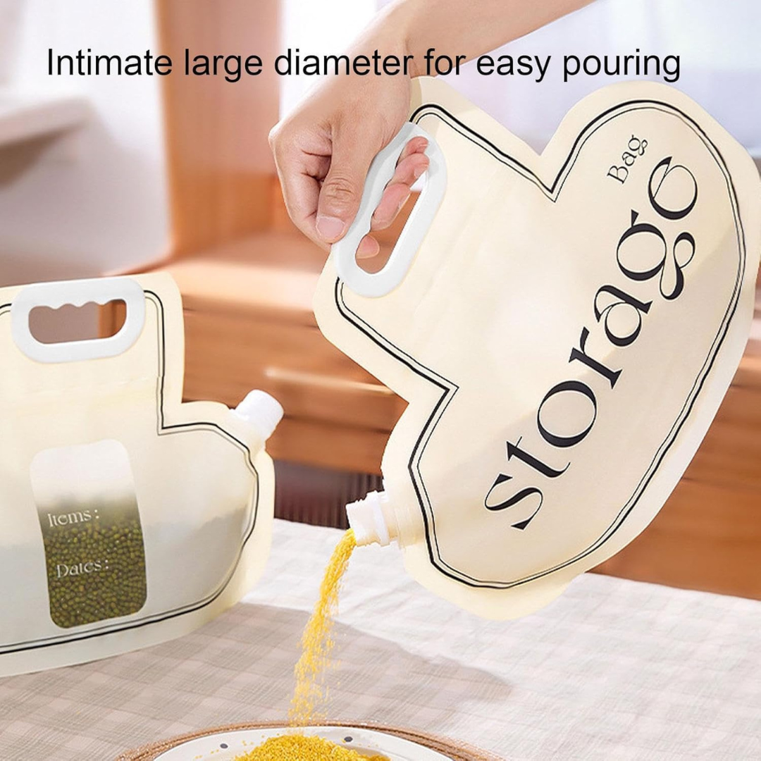 Premium Cloud Shape Moisture Proof Grain Storage Bag 2300ml