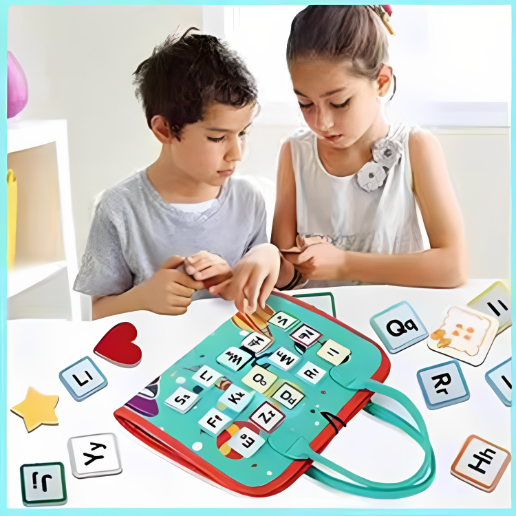 Homero Montessori Busy Board for Toddlers with Interactive Learning Activities