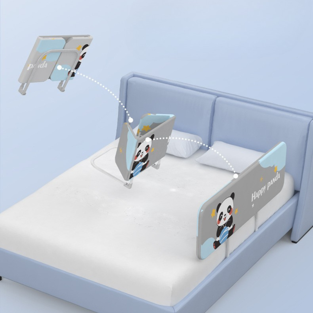 HOMERO Portable Bed Guardrail Safe Foldable Sleep Protection