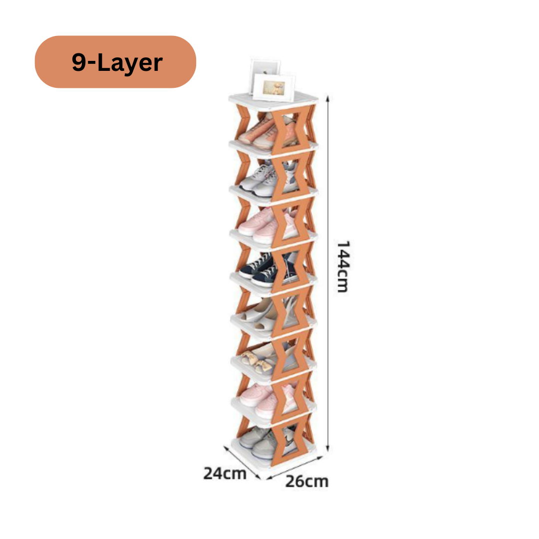 Flex Fit DIY Multi-Layer Shoe Rack