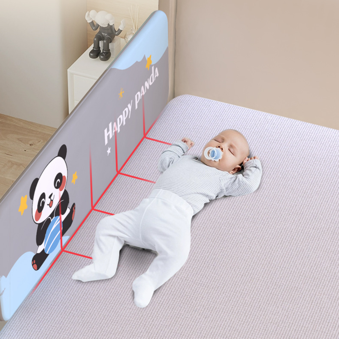 HOMERO Portable Bed Guardrail Safe Foldable Sleep Protection