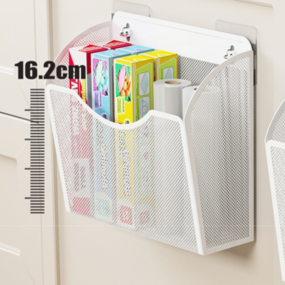 Premium Mesh Wall Mounted Multi-Use Storage Rack