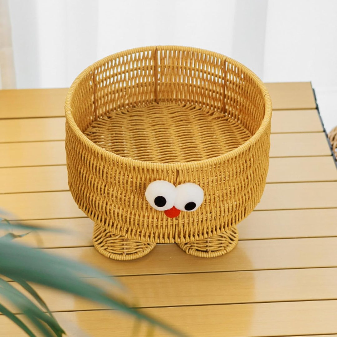 Homero Decorative Multiuse Woven Storage Basket