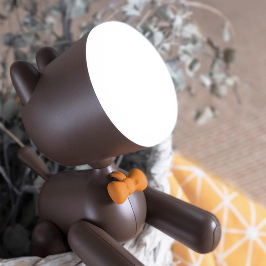 Cute Puppy LED Desk Rechargeable Night Light