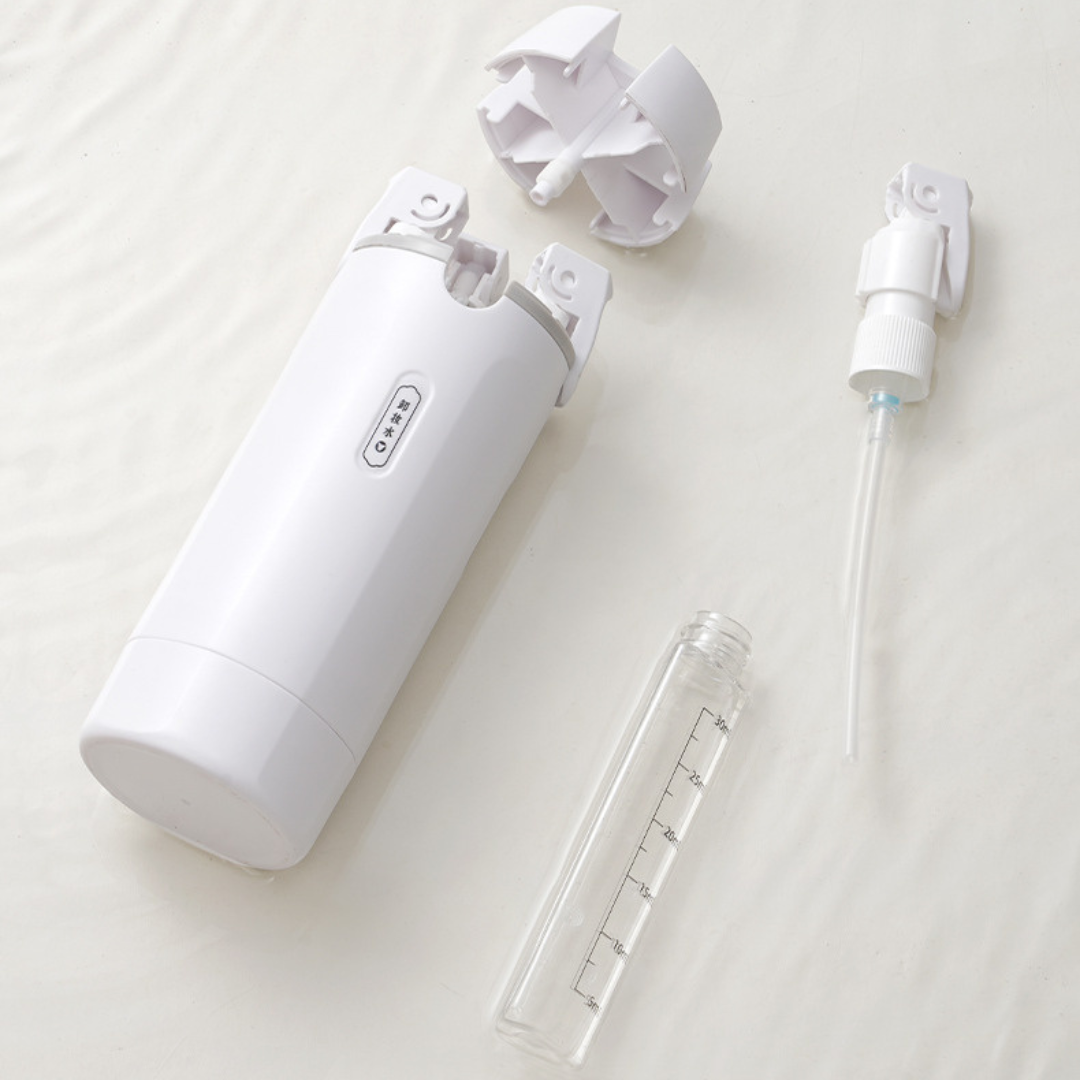 HOMERO Compact 4-in-1 Travel Refill Bottle Set - 40ml Capacity