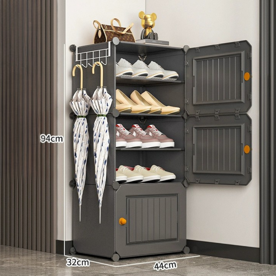 HOMERO Multi-Layer Large Capacity Freestanding Shoe Cabinet Organizer