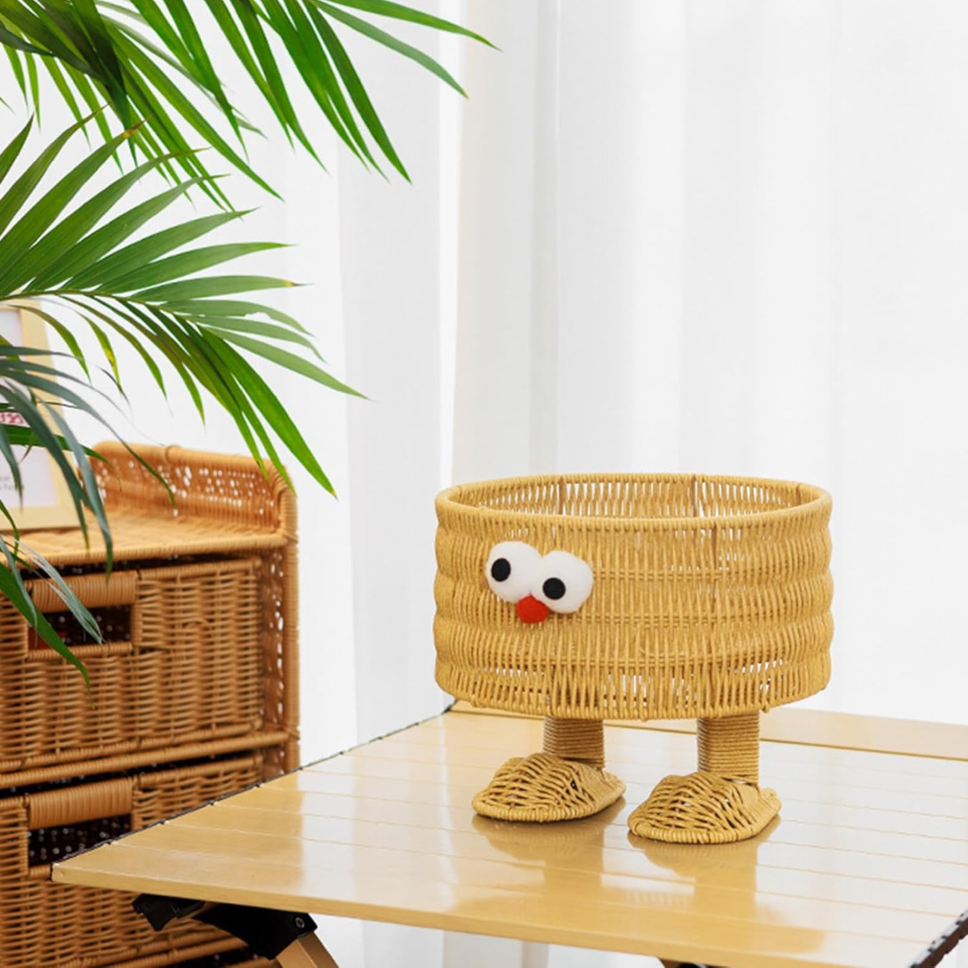 Homero Decorative Multiuse Woven Storage Basket