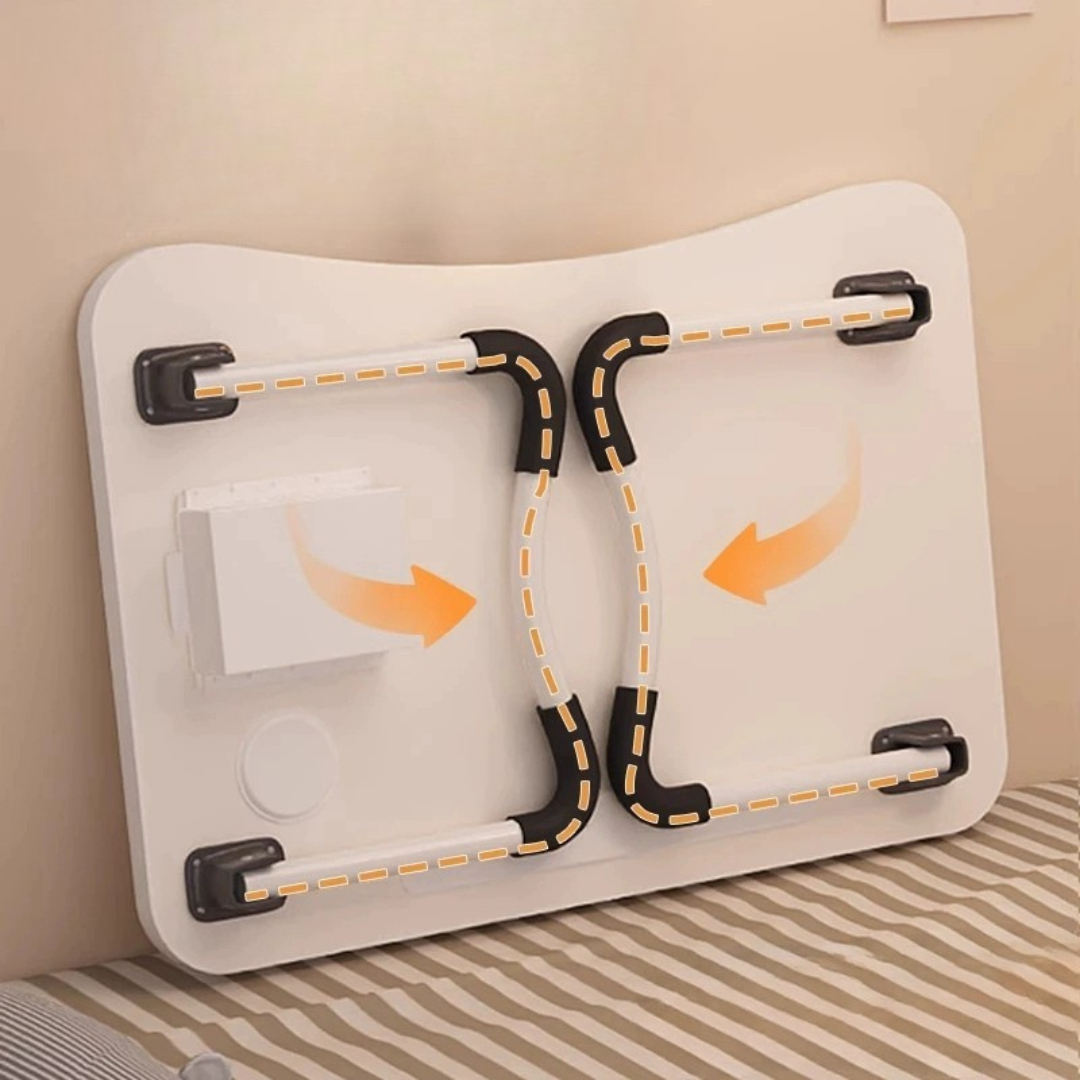 Multipurpose Utility Wooden Laptop Bed Folding Study Desk