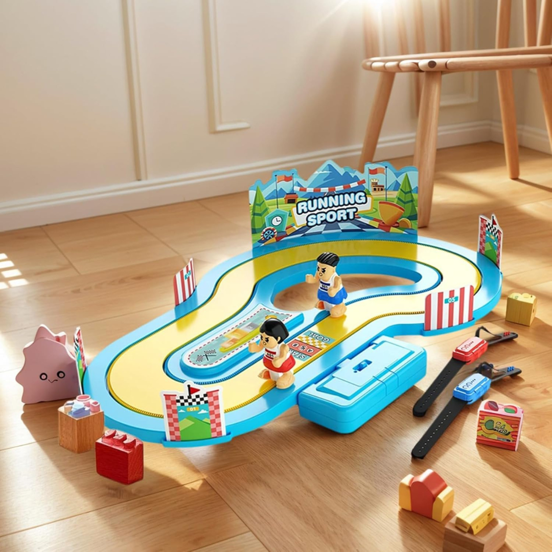 Wireless Motion Sensor Interactive Racing Game Toy Set