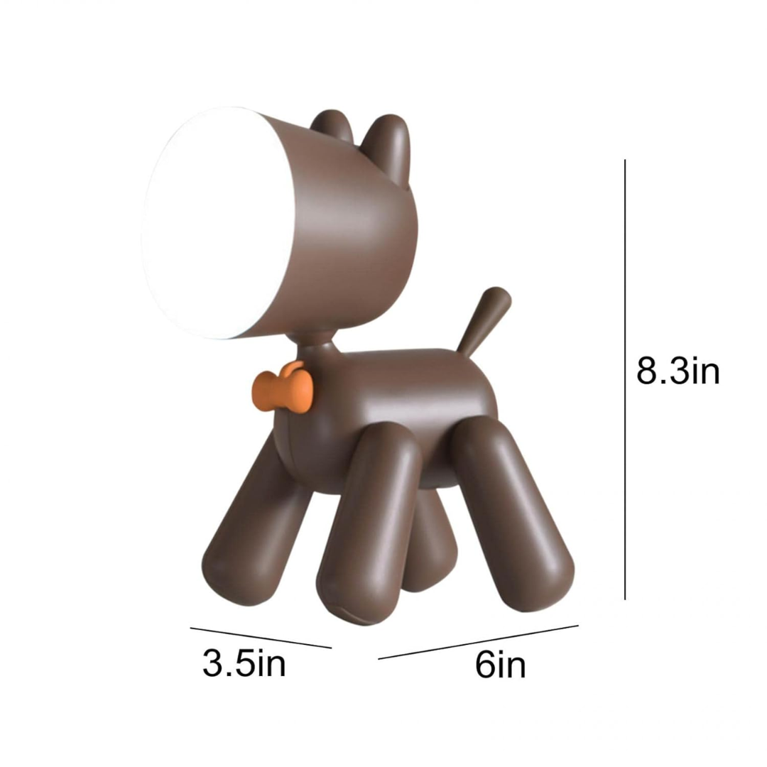 Cute Puppy LED Desk Rechargeable Night Light
