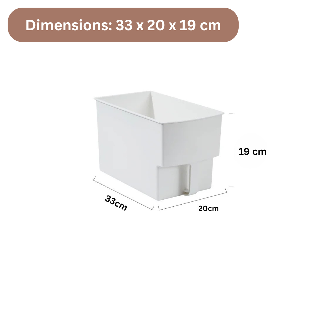 Homero Multi-Purpose Stackable Storage Box with Handle