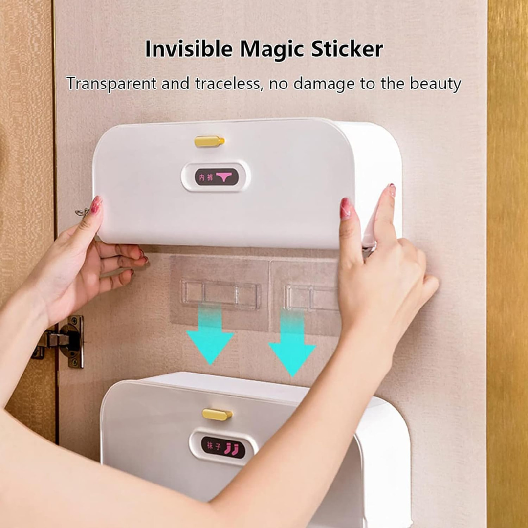 5-Compartment Wall-Mounted Multipurpose Cloth Organizer